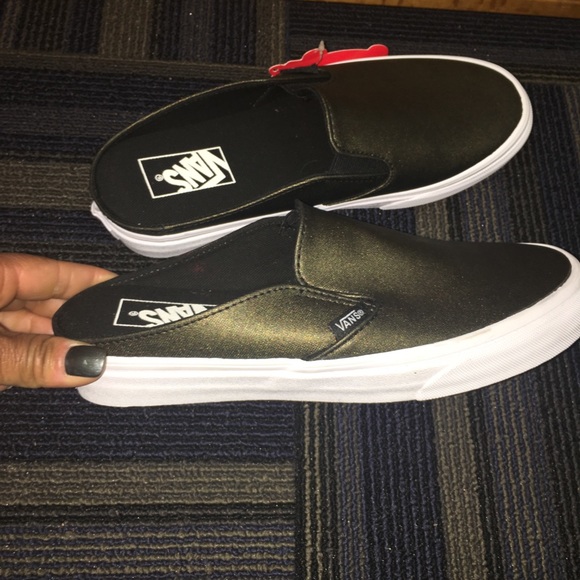 vans womens slip on mules